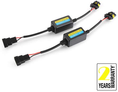 2PCS 9005(HB3)/ 9006(HB4 HID LED Headlight Canbus Decoder Anti Flickering Resistor Decoder