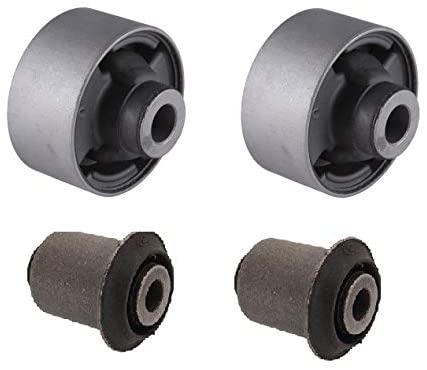 NISTO 4 Front Lower Control Arm Bushing Bushes Bush For 2002-2006 Honda CR-V 2001-2005 Honda Civic