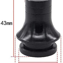 baiyoou Shift Knob Boot Retainer/Adapter for Manual Gear Shifter Lever M10X1.5,and Universal Auto Manual Gear Shift Knob Boot Dust Cover. (Red)