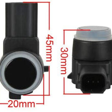 Vod_AutoParts 1ew63tzzaa Parking Assist Sensor Bumper Object Sensor Reverse Backup Parking Sensor 4 PCS 1EW63TZZAA Replacement for 2009-2018 Dodge Ram 2017 ram 1500 Front Bum O2