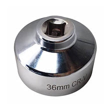 36mm Oil Filter Wrench, Oil Filter Socket, 3/8" Drive,6 Point Oil Filter Removal,for F250,F350,F450,Cooper,323i,911,Cayenne,C30,C70,S40,S60