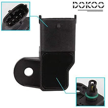 MAP Sensor Manifold Pressure Sensor fit 46553045 0261230030 for Fiat 500 Brava Bravo Doblo Idea Linea Palio Panda Punto Qubo Stilo Alfa Romeo Mito 2008-2014 Lancia Musa Ypsilon 2003-2014 Doicoo