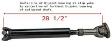 Bodeman - 28 1/2" Front Drive Shaft Prop Shaft Assembly for 1988-1994 Chevy GMC K1500 K2500 K3500 Suburban Blazer Tahoe Yukon - 4WD A.T.