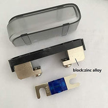 Car Audio Car Fuse Holder Block with 2pcs Fuses (AMP : 1 holder 2x80A fuse)