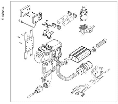 Webasto 1325954A Automatic Air Conditioning Kit