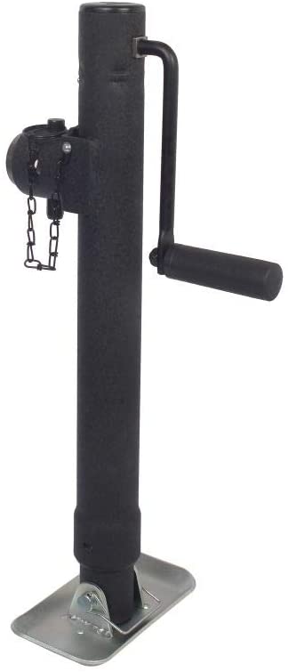 Trailer Valet Blackout Series 2K Side Wind Pipe Mount Jack 15