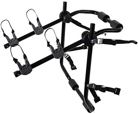 Motorup America Deluxe Bike Rack for Car Mount Carrier - Bicycle Racks for Auto Trunk Fits Most Car Sedans, Hatchbacks, Minivans and SUV