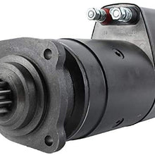 DB Electrical SBO0316 Starter Compatible With/Replacement For Volvo F12, N12 12.0L Diesel 1984-1987/465931 / 438043, 438044 / MS553, MS700 / 0-001-417-041 / IM326, IM332, IM380 / 24 Volt, CW Rotation