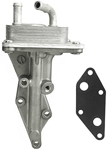 Engine Oil Cooler with Gasket for Nissan Altima Sentra Rogue 2.5L Replacement (2007 2008 2009 2010 2011 2012 2013) (IE Works) 21300-JA06A 21304-JA00A