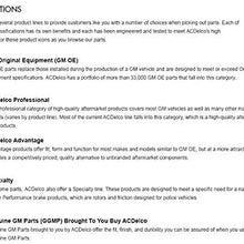 ACDelco 503-699 Professional Rear Suspension Strut Assembly