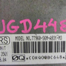 REUSED PARTS Bag Control Module Fits 05-06 RSX 77960-S6M-A931-M3 77960S6MA931M3