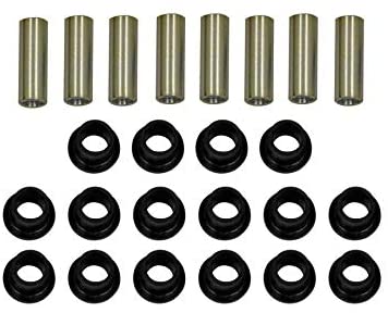 SuperATV Heavy Duty Front A-arm/Control Arms Bushing Kit for Can-Am ATV Outlander/Renegade/XMR/Traxter (All years) - Replaces BRP Part Numbers 706200181 & 706200678