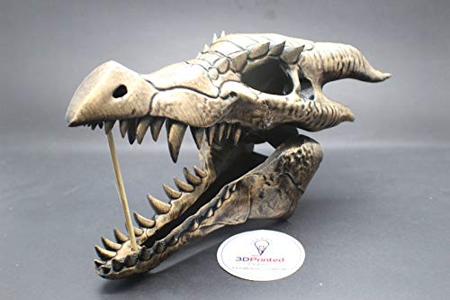 Laughing Demon Skull 2 Inch Hitch Plug for Wrangler, Cherokee, Renegade, and More! 3D Bonehead by 3DKitBash
