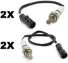 Kwiksen Heated Universal 4pcs O2 Oxygen Sensor 234-4071 234-4127 Compatible with Ford E-250 Econoline 4.2L Exc. Calif. 2000-2001/ E-150 Econoline 4.2L Exc. Calif. 2000-2001/ E-150 Econoline E-250 Econ