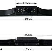 YIMU New Model Backup Camera Belt for Car/SUV/Pickup/Truck/Van/RV/Trailer Single Power Rear View System Driving/Reversing Use IP67 Waterproof Night Vision