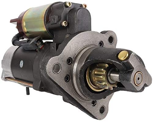 Starter Compatible with/Replacement for 12V 12T Cw Delco 35Mt Internally Rotatable Case 900 1953-60 6401 Diesel