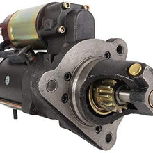 Starter Compatible with/Replacement for 12V 12T Cw Delco 35Mt Internally Rotatable Case 900 1953-60 6401 Diesel