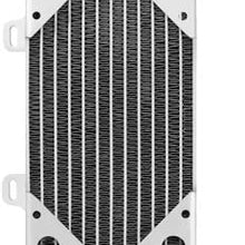 Mishimoto MMDB-CRF250-04LX Dirt Bike Aluminum Radiator Compatible With Honda CRF250R 2004-2009