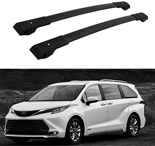 HEKA Roof Rack Cross Bar Rail for Raised Side Rails (Toyota Sienna 2020 2021)