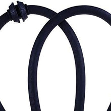 Yuanyuan New 2X Front Brake Hose Brake Hose Fit for BMW 3 3ER E46 316 318 320 323 325 330 Z4 Accessories Durable Practical L0507 (Color : BK)