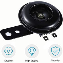 urjipstore Universal Motorcycle Electric Horn Kit 12V 1.5A 105db Waterproof Pedal Motorcycle Pedal SUV ATV Big Horn Speaker