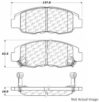 Centric Parts 300.07640 Brake Pads