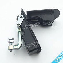 OWACH RV Compartment Lock Trigger Latch Baggage Door Latch, with Key,Flat Bracket, Long Grip arm - Adjustable Grip Range: 1.77"-2.25"(45-57mm)