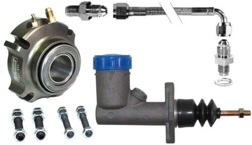 NEW SOUTHWEST SPEED HYDRAULIC THROWOUT BEARING WITH CLUTCH LINE KIT,REMOTE BLEEDER HOSE KIT & MASTER CYLINDER,COMPATIBLE WITH RACING CLUTCHES