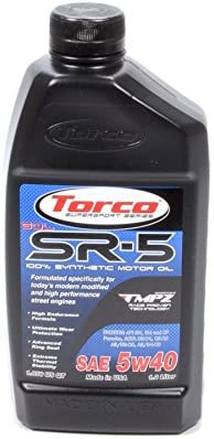 TORCO TRCA150544CE SR-5 GDL Synthetic Motor Oil 5w40 1-Liter Bottle, 33.81 Fluid_Ounces