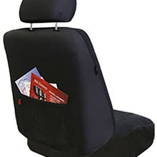FH Group FH-PU007102 Deluxe Leatherette Front Set Seat Covers, Airbag Compatible, Tan Color- Fit Most Car, Truck, SUV, or Van
