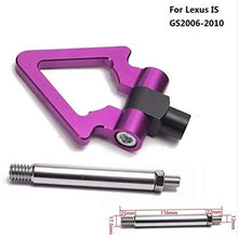 EPMAN Car Sport JDM Aluminum Forge Front Tow Hook Bar Front Rear for Lexus is GS 06-10 TK-RTHLPH019 (Sliver1)