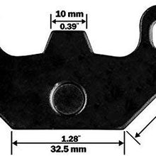 1PZ SSR-SD2 Brake Pad for 50 70 110 125 140 cc SDG SSR Coolster Orion Demon Stomp Pit Bike (2 Pairs)