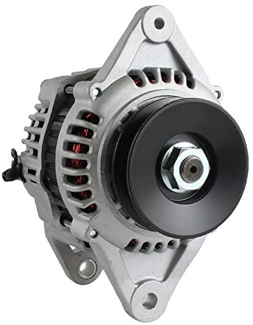 DB Electrical AHI0146 Alternator Compatible With/Replacement For Mustang Equipment Yanmar Marine 4TNE102 4TNE106, Yanmar Marine 123900-77210 LR160-735 112671 LR160-735 LR160-735B 400-44044 400-44044R