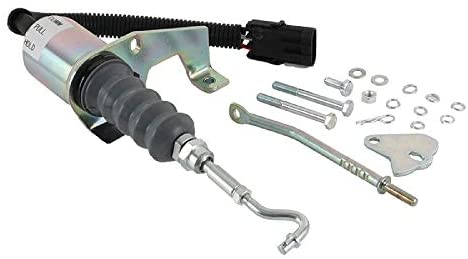 New DB Electrical FSS0038 Shut Down Solenoid Compatible with/Replacement for12V Cummins SA-3742-12, 3974947