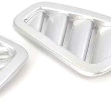Bishop Tate Car Styling Carbon Style Upper A/C Air Outlet Vent Frame Decoration Cover Trim for Mercedes-Benz A-Class W177 2019 2020