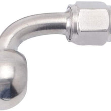 MSJFUBANGBM AN3 10mm Stainless Steel Brake Hose Fitting Ends Adapter for Car Auto Motorcycle C6UB (Color : V)