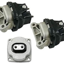 K2534 Fits 2005-2010 Dodge Charger/Magnum 2.7L 3.5L RWD, Motor & Transmission Mount : EM5588, EM5588, EM5587