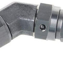 Hermoso Tight an -3 AN3 JIC 45 Degree Stainless Steel PTFE Custom Brake Hose Fitting (Color : Silver)