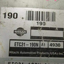 REUSED PARTS Chassis ECM Transmission Fits 04-05 SENTRA 17499