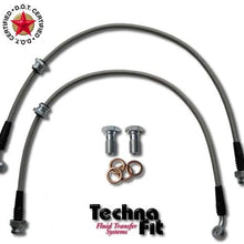 Techna-Fit Brake Lines MITSUBISHI 2003-2006 EVO 8 AWD REARS (2) - MIT-1020R