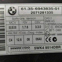 REUSED PARTS Chassis ECM Theft-Locking Alarm Coupe Fits 07-13 Fits BMW 328i 61.35-6943835-01