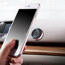 TRUE LINE Automotive Car Magnet Cell Phone Dashboard Steering Wheel Mounted Holder Mounting Kit (Silver)