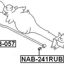 40110Vc000 - Arm Bushing (For Track Control Arm) For Nissan