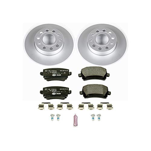 Power Stop ESK4627 Rear Euro-Stop Brake Kit Volkwagen