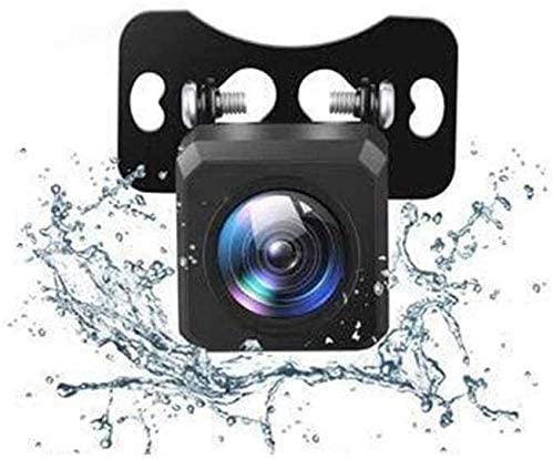 Xeapoms Backup Rear Camera - Waterproof Car Rear View Camera with 140 Degree Wide View Angle, Reversing Aid Guildlines