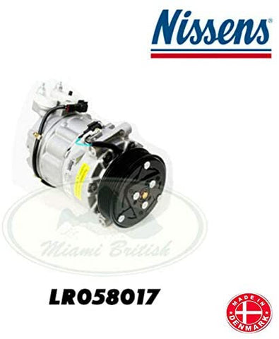 AC AIR CONDITIONER COMPRESSOR LR4 RANGE SPORT LR058017 NISSENS