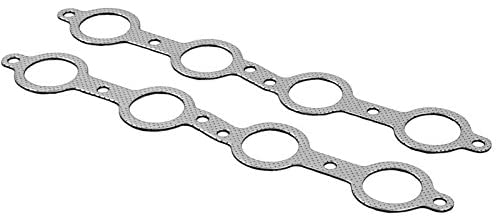 UrMarketOutlet Graphite Aluminum Header/Manifold Gasket for Chevy 99-05 Pickup 4.8-6.0L V8