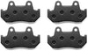 KMG Front Brake Pads for 1981-1982 Honda CBX - Non-Metallic Organic NAO Brake Pads Set