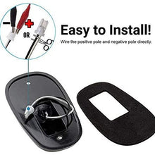 5pcs Black Smoked Lens Amber LED Cab Roof Marker Lights, KOMAS Roof Top Lamp Clearance Running Light Replacement for Truck SUV 1999-2002 Dodge Ram 1500 2500 3500 4500 (Black Smoked Lens& Amber LED)