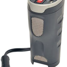 Tripp Lite 200W Car Power Inverter with 2 Outlets & 2 USB Charging Ports, Cup Holder Design, Auto Inverter (PV200CUSB),Gray